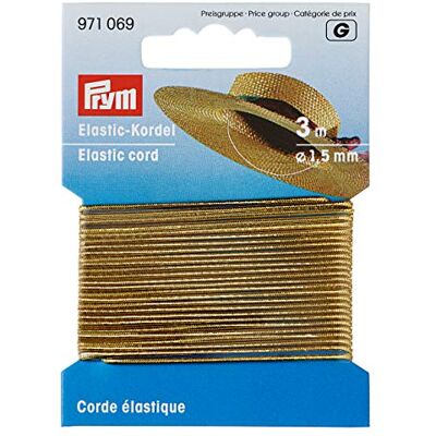 Prym Elastic Cord, goud, 3M Prym Elastic Cord, goud, 3M
