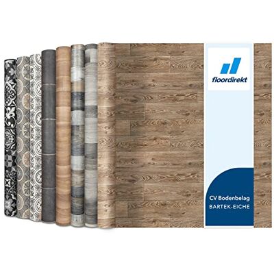 Floordirekt Vinylvloerbedekking houtlook pvc-vloer in vele designs per meter antislip en onderhoudsvriendelijk vinylvloer (100 x 200 cm, Bartek-eik Raymond 4) Floordirekt Vinylvloerbedekking houtlook pvc-vloer in vele designs per meter antislip en onderhoudsvriendelijk vinylvloer (100 x 200 cm, Bartek-eik Raymond 4)