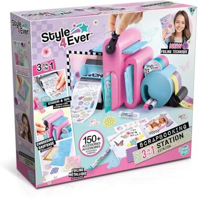 Canal Toys 3-in-1 Scrapbooking Studio Personaliseer je notitieboek Inclusief 150+ DIY accessoires, urenlang creativiteit, embossing en stickers vanaf 6 jaar OFG 275 Canal Toys 3-in-1 Scrapbooking Studio Personaliseer je notitieboek Inclusief 150+ DIY accessoires, urenlang creativiteit, embossing en stickers vanaf 6 jaar OFG 275