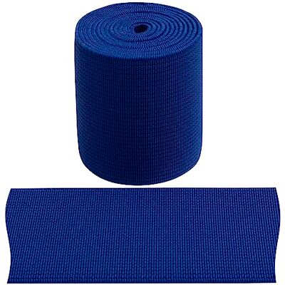 AERZETIX C67420 Elastiek plat geweven 1 m breedte 50 mm kleur blauw van polyester en latex confectie fournituren naaien kleding stof riem broek rok AERZETIX C67420 Elastiek plat geweven 1 m breedte 50 mm kleur blauw van polyester en latex confectie fournituren naaien kleding stof riem broek rok