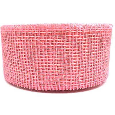 finemark 25 m x 60 mm jute lint roze 6 cm jute koord lint natuur duurzaam duurzaam Pasen doop decoratie geschenkverpakking finemark 25 m x 60 mm jute lint roze 6 cm jute koord lint natuur duurzaam duurzaam Pasen doop decoratie geschenkverpakking