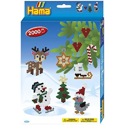 Hama Hanging Box-Christmas, 3437, meerkleurig Hama Hanging Box-Christmas, 3437, meerkleurig