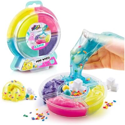 Canal Toys Mini wiel Crazy ASMR Mix bevredigende texturen slijm compounds – creatieve vrije tijd voor kinderen – vanaf 6 jaar – SSC 319 Canal Toys Mini wiel Crazy ASMR Mix bevredigende texturen slijm compounds – creatieve vrije tijd voor kinderen – vanaf 6 jaar – SSC 319