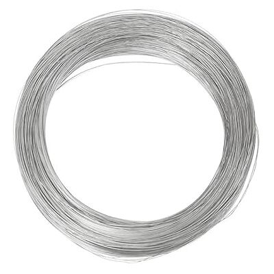 SKYPRO 304 roestvrijstalen draad, 0,3 mm, voor knutselen en knutselen, sculptuur, sieraden maken, tuinkoord, bonsai SKYPRO 304 roestvrijstalen draad, 0,3 mm, voor knutselen en knutselen, sculptuur, sieraden maken, tuinkoord, bonsai