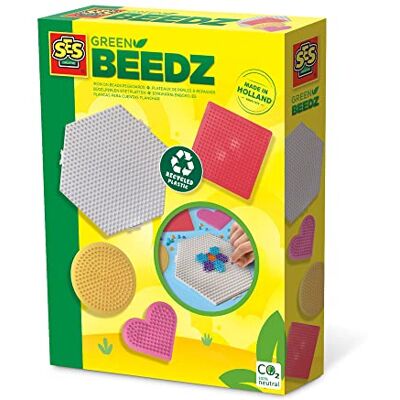 Creative Herzen Green Beedz-dienbladen voor strijkkralen 4X, 06403, eenheidsmaat Creative Herzen Green Beedz-dienbladen voor strijkkralen 4X, 06403, eenheidsmaat