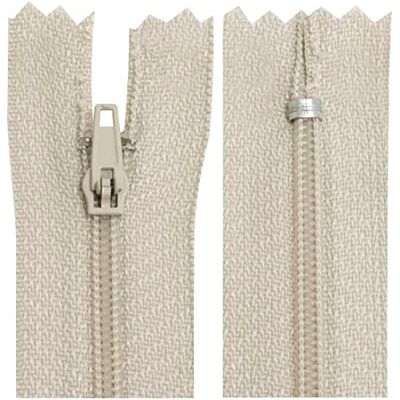 AERZETIX C63190 10 stuks spiraalritsen nr. 3 niet scheidbaar 18 cm nylon zelfsluitende metalen schuif lichtbeige kleur naaikleding broek fournituren AERZETIX C63190 10 stuks spiraalritsen nr. 3 niet scheidbaar 18 cm nylon zelfsluitende metalen schuif lichtbeige kleur naaikleding broek fournituren