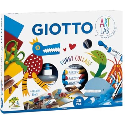 Giotto Art Lab Funny Collage Knutselset Giotto Art Lab Funny Collage Knutselset