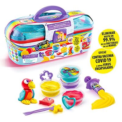 Canal Toys Box voor modelleermassa, antibacterieel, SND 002, violet Canal Toys Box voor modelleermassa, antibacterieel, SND 002, violet