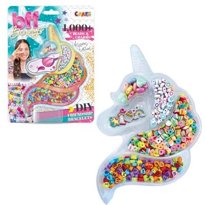 CRAZE BFF Blister Card BFF DIY Beadys vriendschapsarmbandset voor het zelf maken van kindersieraden CRAZE BFF Blister Card BFF DIY Beadys vriendschapsarmbandset voor het zelf maken van kindersieraden