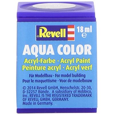 Revell 36191 – verf voor modelbouw – aqua grijs staal metaal Revell 36191 – verf voor modelbouw – aqua grijs staal metaal
