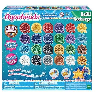 AQUA BEADS Aquabeads 31995 – de navulverpakking met parels – knutselen AQUA BEADS Aquabeads 31995 – de navulverpakking met parels – knutselen