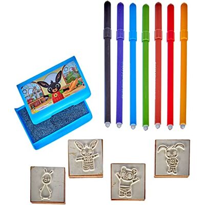 Multiprint Box 27987 4 personaliseerbare kinderstempels, 100% Made in Italy, van hout en natuurlijk rubber, wasbare inkt, cadeau-idee, artikel 27987 Multiprint Box 27987 4 personaliseerbare kinderstempels, 100% Made in Italy, van hout en natuurlijk rubber, wasbare inkt, cadeau-idee, artikel 27987