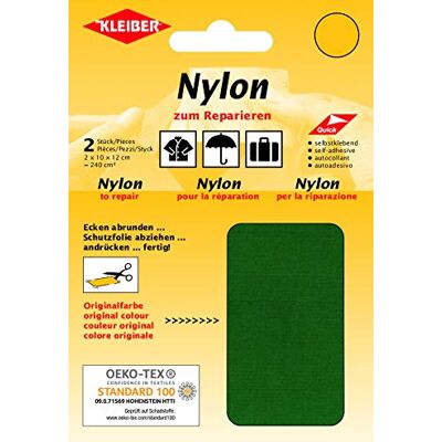 Kleiber Waterdichte nylon patches, zelfklevend, groen Kleiber Waterdichte nylon patches, zelfklevend, groen