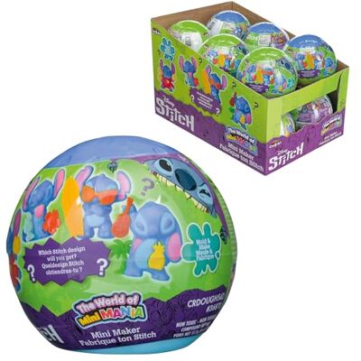 Lexibook , Mini Mania Stitch bal modelleerfiguur CRDOUGH54DLXB Lexibook , Mini Mania Stitch bal modelleerfiguur CRDOUGH54DLXB