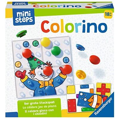 Ravensburger Minteps 4165 Colorino, Meeslepend leerspel zo worden kleuren leren voor kinderspel het speelklassieker voor kinderen vanaf 18 maanden Ravensburger Minteps 4165 Colorino, Meeslepend leerspel zo worden kleuren leren voor kinderspel het speelklassieker voor kinderen vanaf 18 maanden