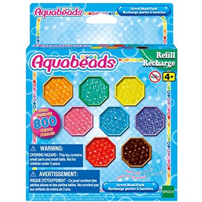 AQUA BEADS Aquabeads De navulverpakking met gefacetteerde kralen knutselset handactiviteit voor kinderen in alle autonomie navulling van kralen die met water plakken speelgoed voor kinderen vanaf 4 jaar 31520 AQUA BEADS Aquabeads De navulverpakking met gefacetteerde kralen knutselset handactiviteit voor kinderen in alle autonomie navulling van kralen die met water plakken speelgoed voor kinderen vanaf 4 jaar 31520