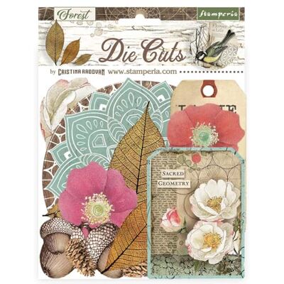 Stamperia DFLDC105 Die Cuts, Assorted, One Size Stamperia DFLDC105 Die Cuts, Assorted, One Size