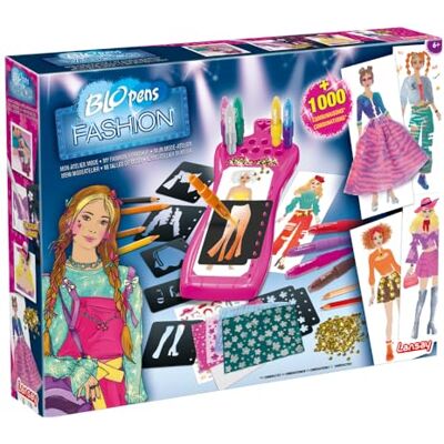 Lansay BLOPENS Fashion – Mijn modeatelier – word stylist met deze creatieve set – keuze uit kapsels, tops, broeken, rokken, schoenen en handtassen – personaliseer je creaties – vanaf 5 jaar Lansay BLOPENS Fashion – Mijn modeatelier – word stylist met deze creatieve set – keuze uit kapsels, tops, broeken, rokken, schoenen en handtassen – personaliseer je creaties – vanaf 5 jaar