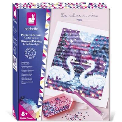 Janod Creatieve glow in the dark diamond painting kit 1 grote foto + 3.900 glow in the dark strassteentjes knutselen vanaf 8 jaar Janod Creatieve glow in the dark diamond painting kit 1 grote foto + 3.900 glow in the dark strassteentjes knutselen vanaf 8 jaar