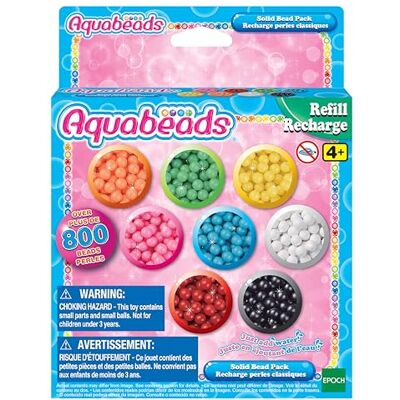 AQUA BEADS Aquabeads De klassieke parelvulling knutselset handactiviteit voor kinderen in alle autonomie navulling van kralen die met water plakken speelgoed voor kinderen vanaf 4 jaar 31517 AQUA BEADS Aquabeads De klassieke parelvulling knutselset handactiviteit voor kinderen in alle autonomie navulling van kralen die met water plakken speelgoed voor kinderen vanaf 4 jaar 31517