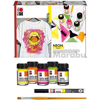 Marabu Textiel sets Textiel neonset multicolor Marabu Textiel sets Textiel neonset multicolor