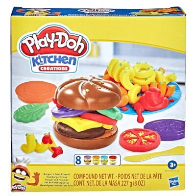 Play-Doh Speeldeegset voor hamburgers en friet Play-Doh Speeldeegset voor hamburgers en friet
