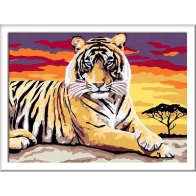Ravensburger , 285532, Artikelnummer, set "Majestueuze Tijger", Duitse versie Ravensburger , 285532, Artikelnummer, set "Majestueuze Tijger", Duitse versie
