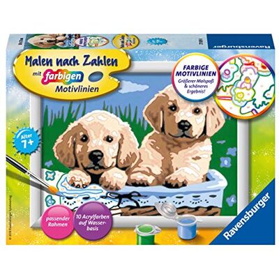 Ravensburger Afhankelijk van de cijfers schilderen Ravensburger Afhankelijk van de cijfers schilderen