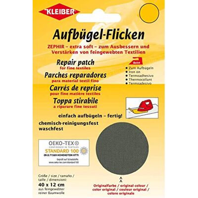 Kleiber + Co.GmbH Zephir rietpatch opstrijkbaar 40 x 12 cm Kleiber + Co.GmbH Zephir rietpatch opstrijkbaar 40 x 12 cm
