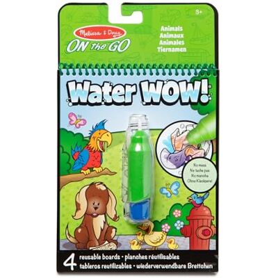 Melissa & Doug , Water Wow, activiteitenpad, dieren, 3 Melissa & Doug , Water Wow, activiteitenpad, dieren, 3