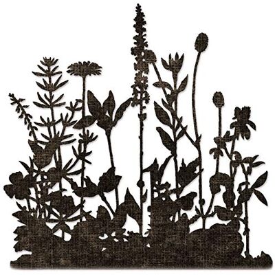 Sizzix Thinlits Bloemenveld Snijden Matrix door Tim Holtz, 665369 Sizzix Thinlits Bloemenveld Snijden Matrix door Tim Holtz, 665369