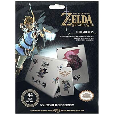 Nintendo Set van 44 stickers The Legend Of Zelda: Breath Of The Wild Nintendo Set van 44 stickers The Legend Of Zelda: Breath Of The Wild