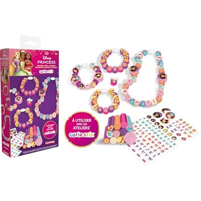 Lansay CUTIE STIX – navulverpakking Disney Princess – nieuw – personaliseer je Stix met het tattoo-bord – creëert een collectie Disney Princess sieraden – creatieve activiteit voor kinderen vanaf 6 jaar Lansay CUTIE STIX – navulverpakking Disney Princess – nieuw – personaliseer je Stix met het tattoo-bord – creëert een collectie Disney Princess sieraden – creatieve activiteit voor kinderen vanaf 6 jaar