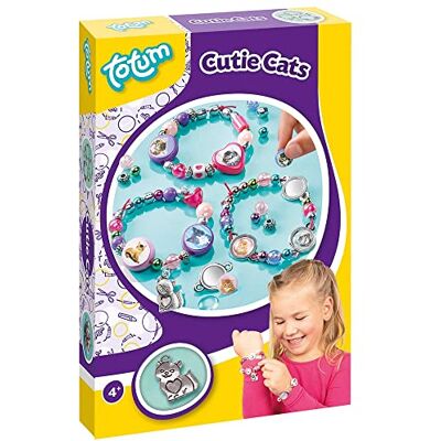 Totum -29828 Creatieve kit Huisdierarmbanden kittens 13 x 19 x 4, meerkleurig (Tailor Made Essentials BV 29828) Totum -29828 Creatieve kit Huisdierarmbanden kittens 13 x 19 x 4, meerkleurig (Tailor Made Essentials BV 29828)