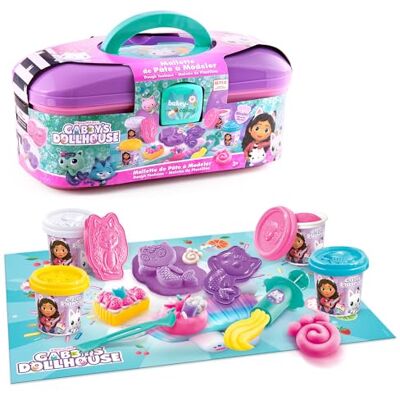 Canal Toys Gabby ET HET Magische Huis Modelleerdeegkoffer GAB 003, roze Canal Toys Gabby ET HET Magische Huis Modelleerdeegkoffer GAB 003, roze
