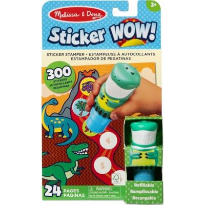 Melissa & Doug MAC Sticker Wow Dino Sticker Stempelset Melissa & Doug MAC Sticker Wow Dino Sticker Stempelset