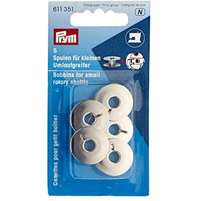 Prym 21,2 mm spoelen voor naaimachine voor kleine roterende metalen shuttle Prym 21,2 mm spoelen voor naaimachine voor kleine roterende metalen shuttle
