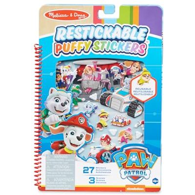 Melissa & Doug PAW Patrol Paw Patrol zelfklevende stickers in volume, creatief spel, Jake's berg Melissa & Doug PAW Patrol Paw Patrol zelfklevende stickers in volume, creatief spel, Jake's berg