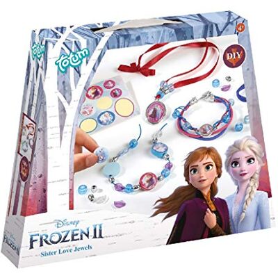 Totum Disney Frozen Sister Love Jewels-Create Your Bijoux, 680661 Totum Disney Frozen Sister Love Jewels-Create Your Bijoux, 680661