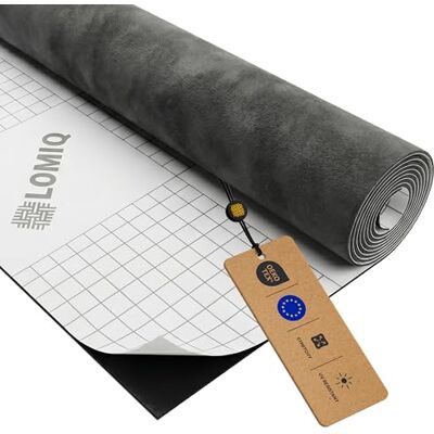 LOMIQ Microvezelstof, zelfklevend, 250 x 150 cm, grafiet, suède-effect, rekbare folie voor dakhemel en auto-interieur, zacht en duurzaam, gemakkelijk op maat te snijden, decoratief materiaal voor LOMIQ Microvezelstof, zelfklevend, 250 x 150 cm, grafiet, suède-effect, rekbare folie voor dakhemel en auto-interieur, zacht en duurzaam, gemakkelijk op maat te snijden, decoratief materiaal voor