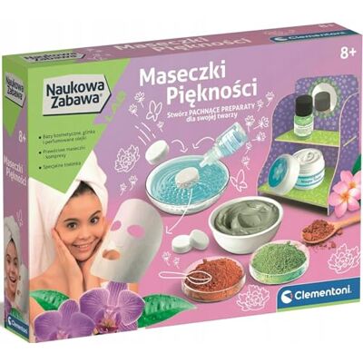 Clementoni Naukowa zabawa Maseczki piękności dla dzieci 50901 Clementoni Naukowa zabawa Maseczki piękności dla dzieci 50901