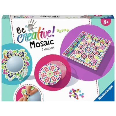Ravensburger 18446 Mozaïek romantisch, doe-het-zelf voor kinderen vanaf 8 jaar Ravensburger 18446 Mozaïek romantisch, doe-het-zelf voor kinderen vanaf 8 jaar