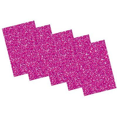 Folia 231923 5 vellen schuimrubber Glitter II aan één zijde zelfklevend, 5 vellen 20 x 29 cm, ca. 2 mm dik, voor het versieren, knutselen en vormgeven van stickers Folia 231923 5 vellen schuimrubber Glitter II aan één zijde zelfklevend, 5 vellen 20 x 29 cm, ca. 2 mm dik, voor het versieren, knutselen en vormgeven van stickers