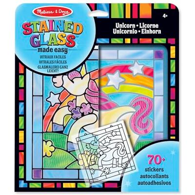Melissa & Doug Eenvoudig glas schilderen eenhoorn Melissa & Doug Eenvoudig glas schilderen eenhoorn