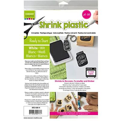 Creative AR3-600/4 kunststof, A4, 4 vellen, 21 x 29,8 x 0,3 cm, wit Creative AR3-600/4 kunststof, A4, 4 vellen, 21 x 29,8 x 0,3 cm, wit