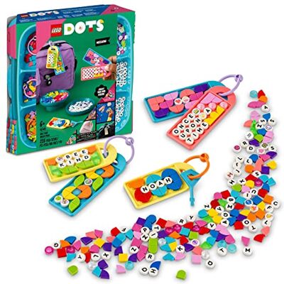 Lego 41949 Dots Sleutelhanger – Berichten, personaliseerbaar,set van 5 etiketten, voor kinderen vanaf 6 jaar, voor schooltassen Lego 41949 Dots Sleutelhanger – Berichten, personaliseerbaar,set van 5 etiketten, voor kinderen vanaf 6 jaar, voor schooltassen
