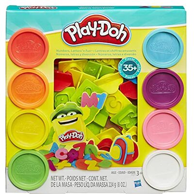 Play-Doh Nummers, Letters 'n Fun 35 stuks Play-Doh Nummers, Letters 'n Fun 35 stuks