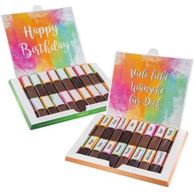 younikat dv_913 Stickerset geschikt voor Merci chocolade voor verjaardag met voorgedrukte en blanco stickers I kleurrijk I zelfklevend I creatief cadeau-idee I individueel I zonder chocolade I younikat dv_913 Stickerset geschikt voor Merci chocolade voor verjaardag met voorgedrukte en blanco stickers I kleurrijk I zelfklevend I creatief cadeau-idee I individueel I zonder chocolade I