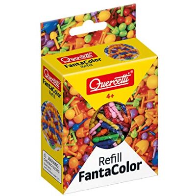 Quercetti 2511 FantaColor Refill Ø 5 mm Vierkante mozaïeken Quercetti 2511 FantaColor Refill Ø 5 mm Vierkante mozaïeken
