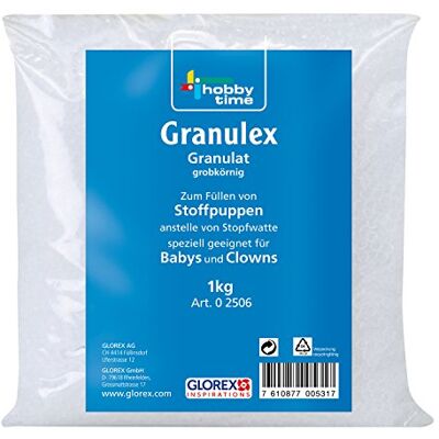 GLOREX GmbH 0 2505 granulex groot, wit, 1000 g GLOREX GmbH 0 2505 granulex groot, wit, 1000 g